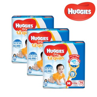 Bỉm quần Huggies M74 (6-11kg), L68 (9-14kg), XL62