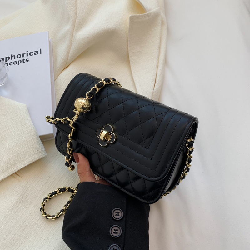 Túi Đeo Vai Hình Vuông Cỡ Nhỏ Đính Hạt Vàng Thời Trang Mùa Hè  Cho Nữ