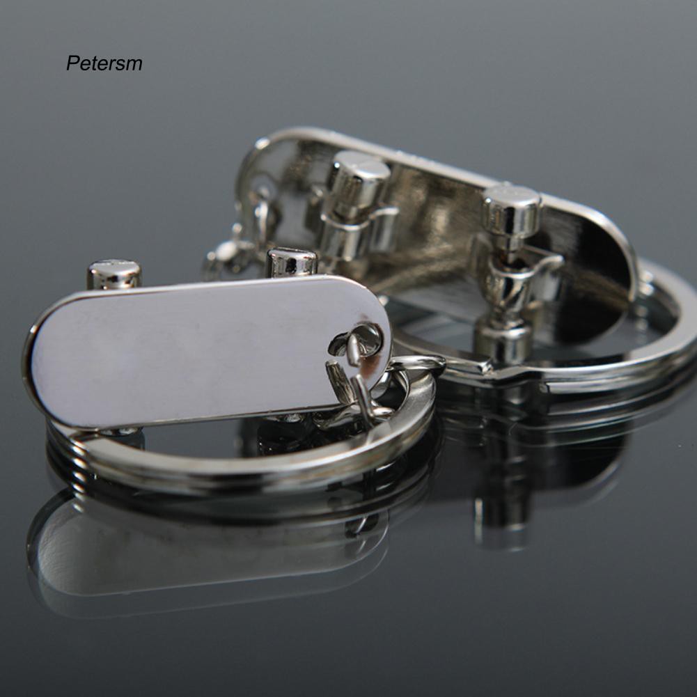 Set 2 móc khóa hình ván trượt mini dễ thương