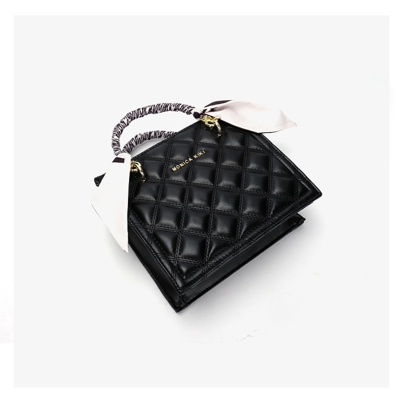 🌸Hàng Order🌸 Túi Xách Nữ CEEKAY Da Trơn Đồ Họa Ô Trám Quai Da Kèm Qui Sách Quấn Nơ Sang Chảnh Nữ Tính 🌸Hàng Quảng Châu