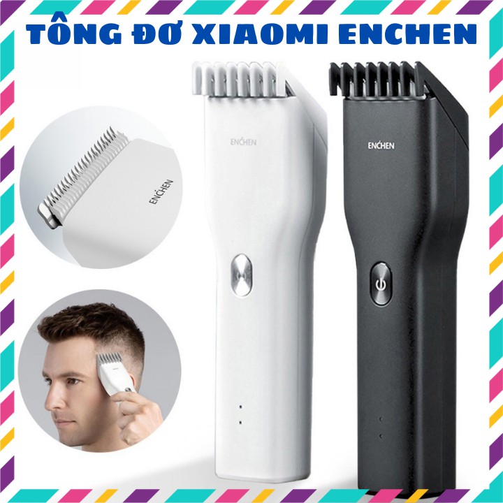 Tông đơ cắt tóc Enchen Boost cho gia đình và salon chuyên nghiệp, công suất 5W