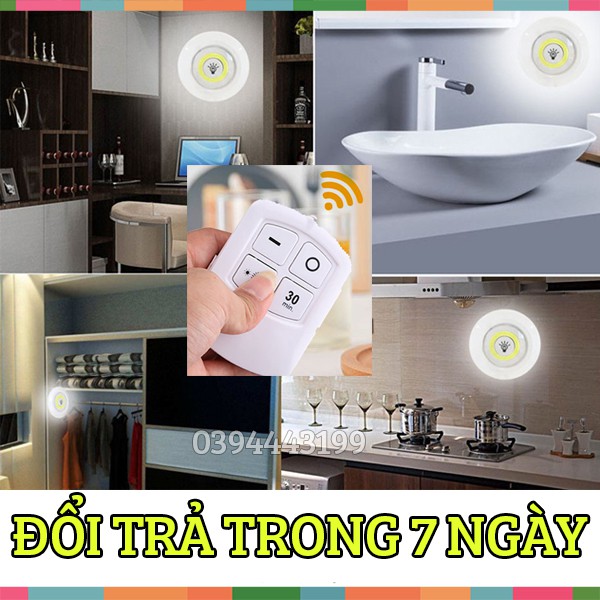 Đèn led dán tường trang trí có điều khiển ánh sáng trắng, vàng giá rẻ - Gắn tường chịu lực bóng siêu sáng