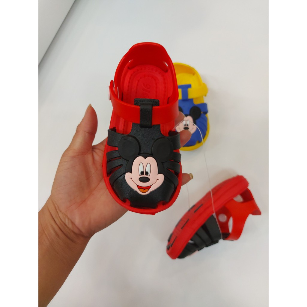 dép xinh cho bé mềm mại hình mickey