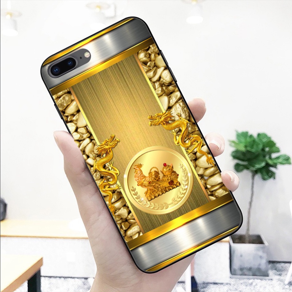 Ốp lưng kính cường lực iphone 7plus/8plus-iphone 6plus-iphone7/iphone8-iphone6/6S in hình 12 con giáp siêu đẹp