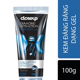Kem đánh răng Closeup White Attraction Diamond 100g
