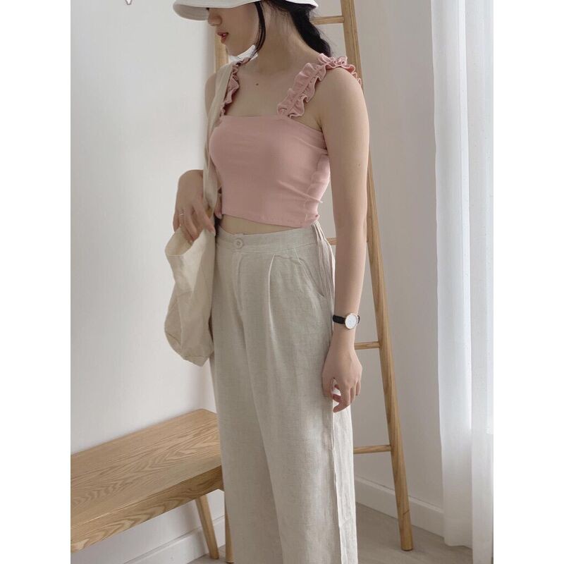 áo hai dây croptop cánh tiên nhiều màu gợi cảm