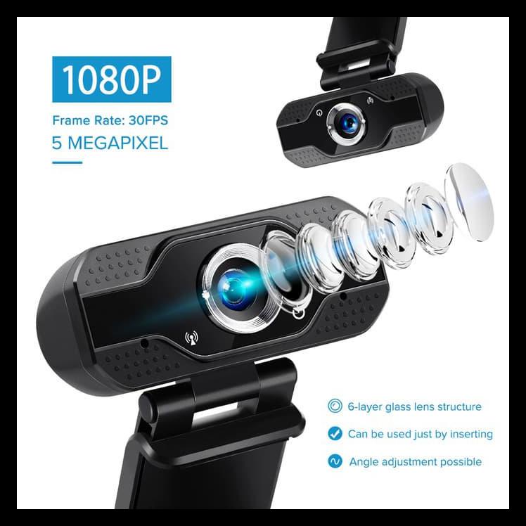 Webcam V8 Full Hd 1080P kèm micro chất lượng cao | BigBuy360 - bigbuy360.vn