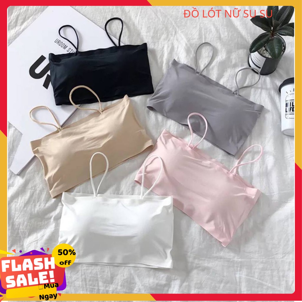 Áo Bra Đúc Su Quây 2 Dây [BRA] Bra Su Mát Lịm A8881 | BigBuy360 - bigbuy360.vn