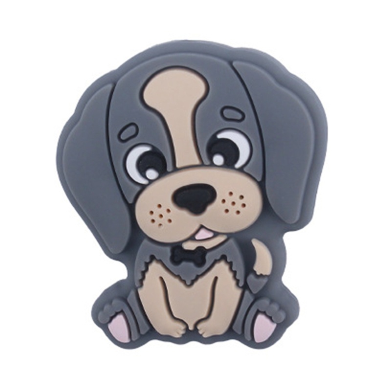 Bộ 3 Món Đồ Chơi Bằng Silicon Hình Thú Hoạt Hình Dễ Thương Trang Trí Cho Chó Gặm