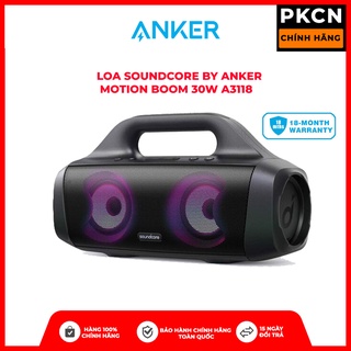 Loa bluetooth Anker SoundCore Motion Boom 30w dùng ngoài trời pin 24h, chống nước IPX7, 100% Titan- A3118 thumbnail