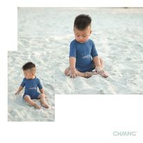 Đồ Bơi Bé Trai CHAANG Liền Xanh Babychum.68 6-36M