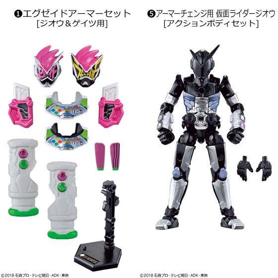 [Mới-Có sẵn] Mô hình SODO Kamen Rider Zi-O và giáp Ex-Aid Armor, Geiz Ghost Armor, Faiz 555 Armor, Drive Armor