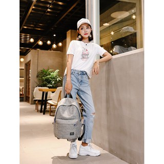 Casual Backpack The Korean version of the simple computer travel backpack for students