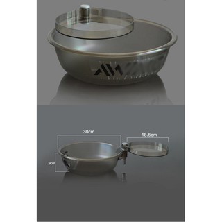 Khay đựng mồi - khay đựng mồi câu trong suốt 30cm