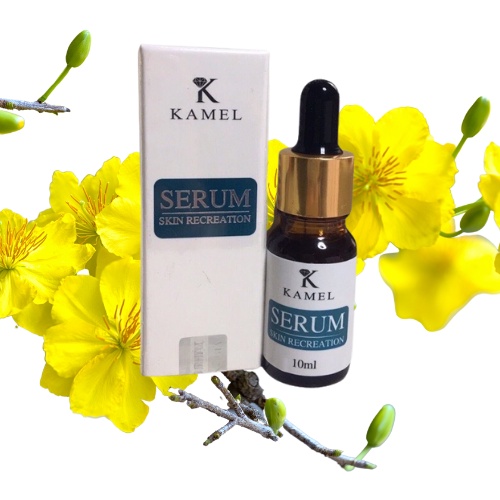 kamel bộ sản phẩm phục hồi da giãn mao mạch và serum tái tạo biểu bì skin Recreation