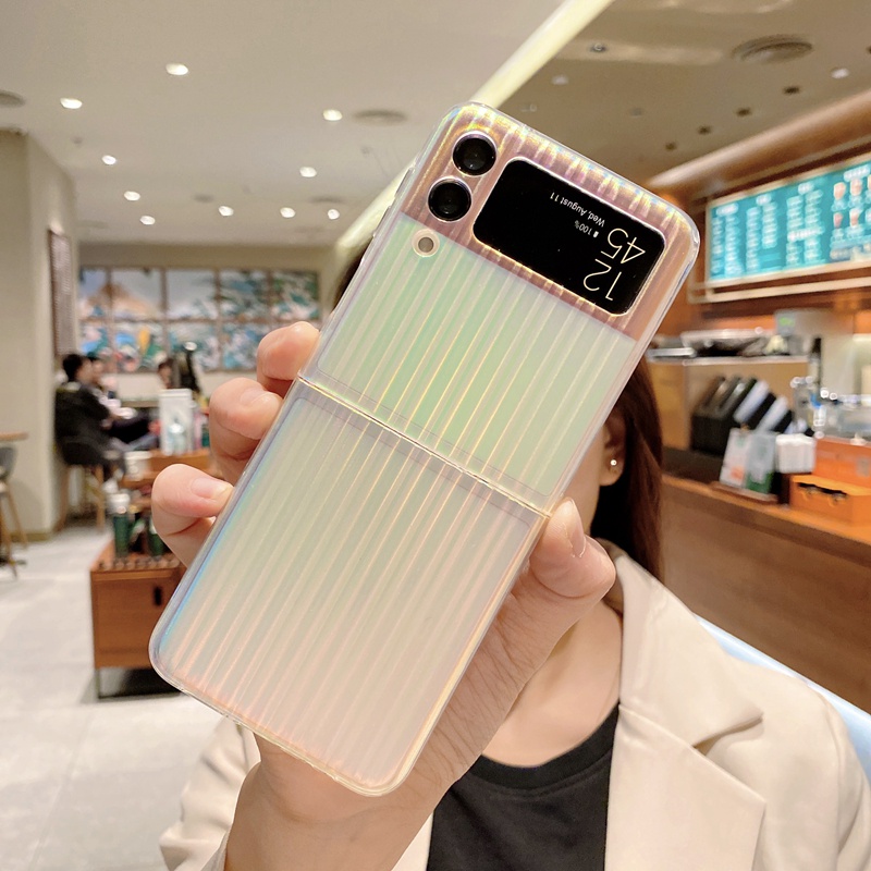 Ốp Điện Thoại Siêu Mỏng Màu Nhám Cho Samsung Galaxy Z Flip 3 5G Flip4 Flip 4