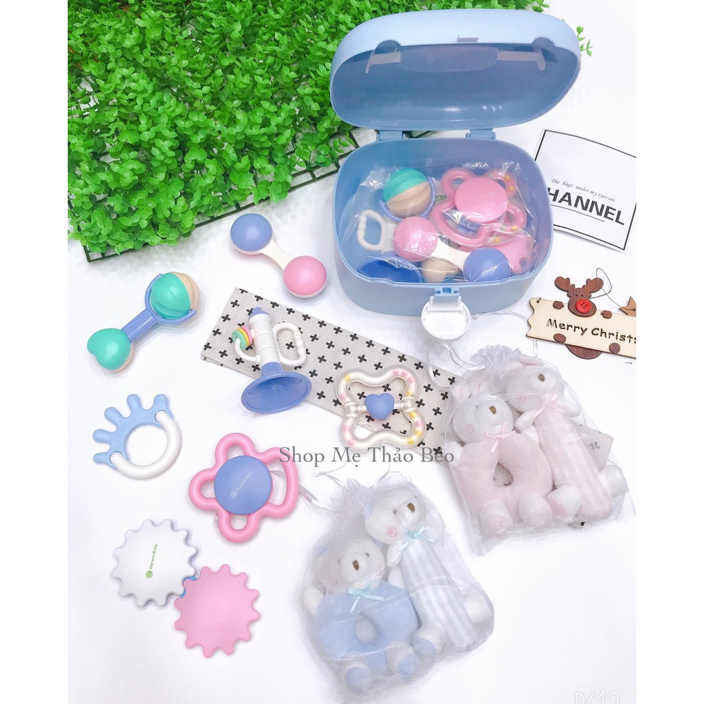 [CHÍNH HÃNG] Set đồ chơi xúc xắc gặm nướu phát triển kỹ năng cơ bản cho bé Gorygeo Baby