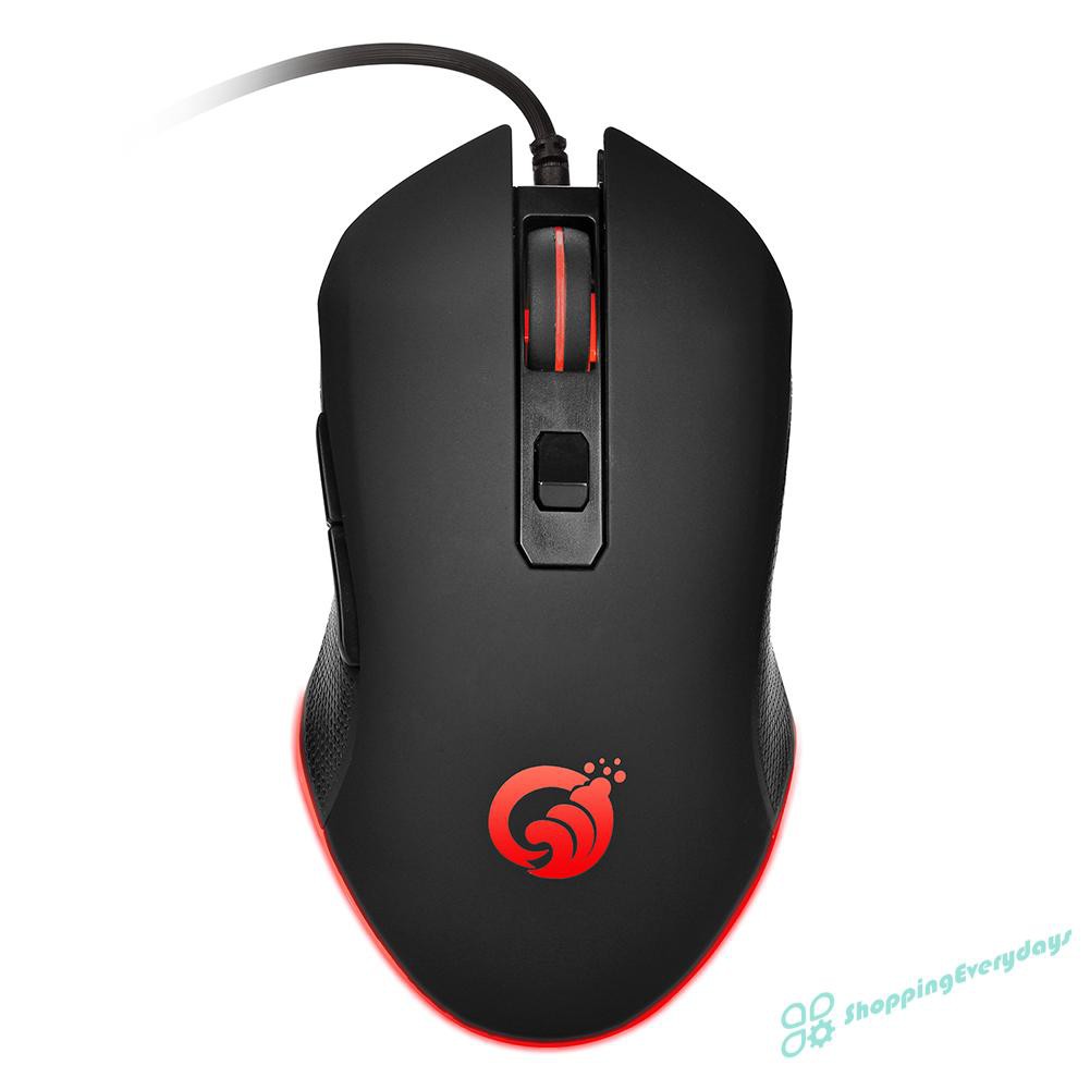 Chuột Quang Gaming Sv G70 6 Nút Bấm, 3600dpi