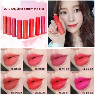 [NEW 2019] Son Kem Lì Siêu Mịn Innisfree Vivid Cotton Ink Blur