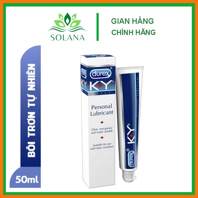 Gel bôi trơn gốc nước KY hộp 1 chai 42gram SOLANA