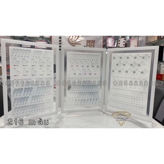 Số đựng mẫu móng nail 216 màu