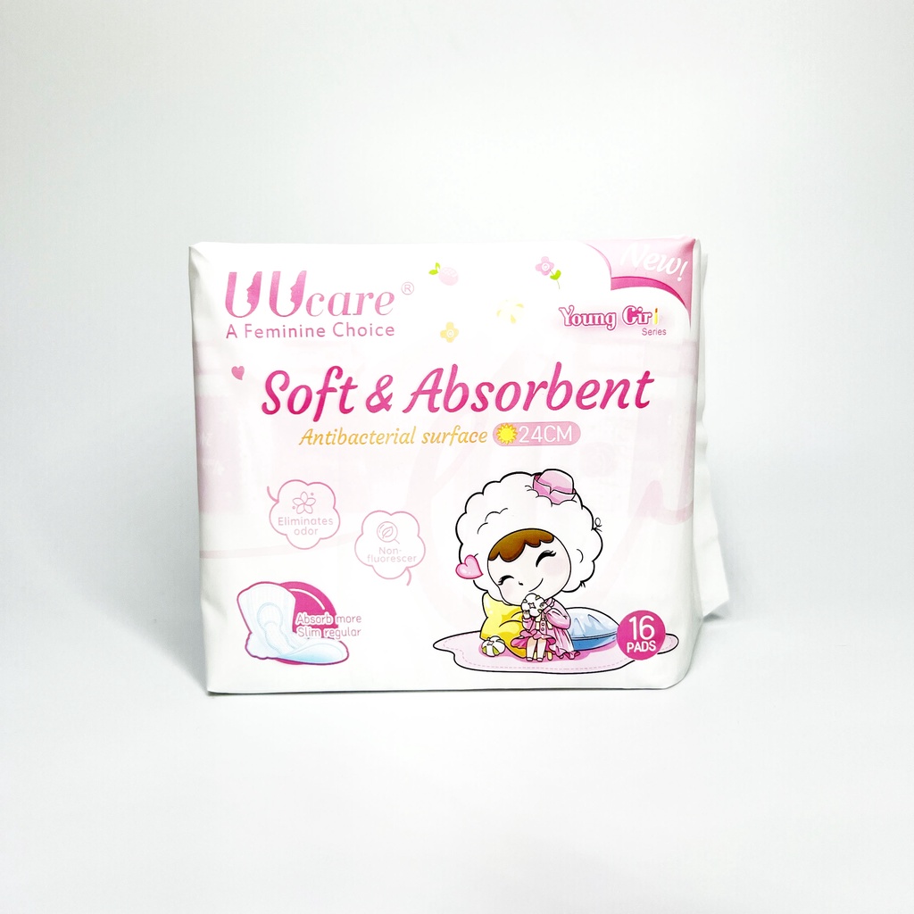 Băng vệ sinh UUcare Singapore Young Girl ban ngày 24cm