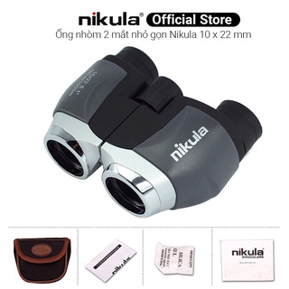 Ống nhòm 2 mắt Nikula 10x22 cao cấp, giá rẻ - Ống nhòm chuyên dụng đi săn, du lich, dã ngoại