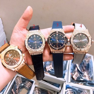 Đồng hồ nam hublot hbl156 dây da cao cấp