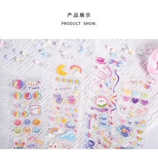 Dải sticker gấu thỏ cute