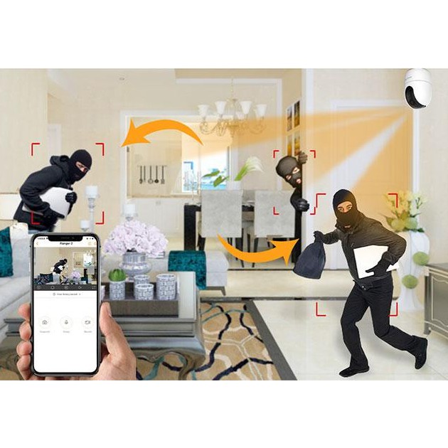 [Mã 267ELSALE hoàn 7% đơn 300K] Camera Wifi IMOU Ranger 2 Full HD 1080P - Xoay 360 | WebRaoVat - webraovat.net.vn