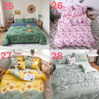 Set Chăn Ga Cotton Poly Nhập Khẩu 2020