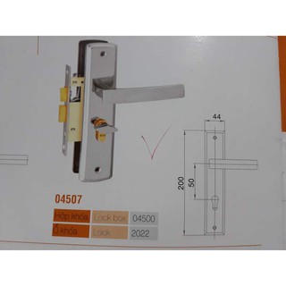 khóa việt tiệp 04507