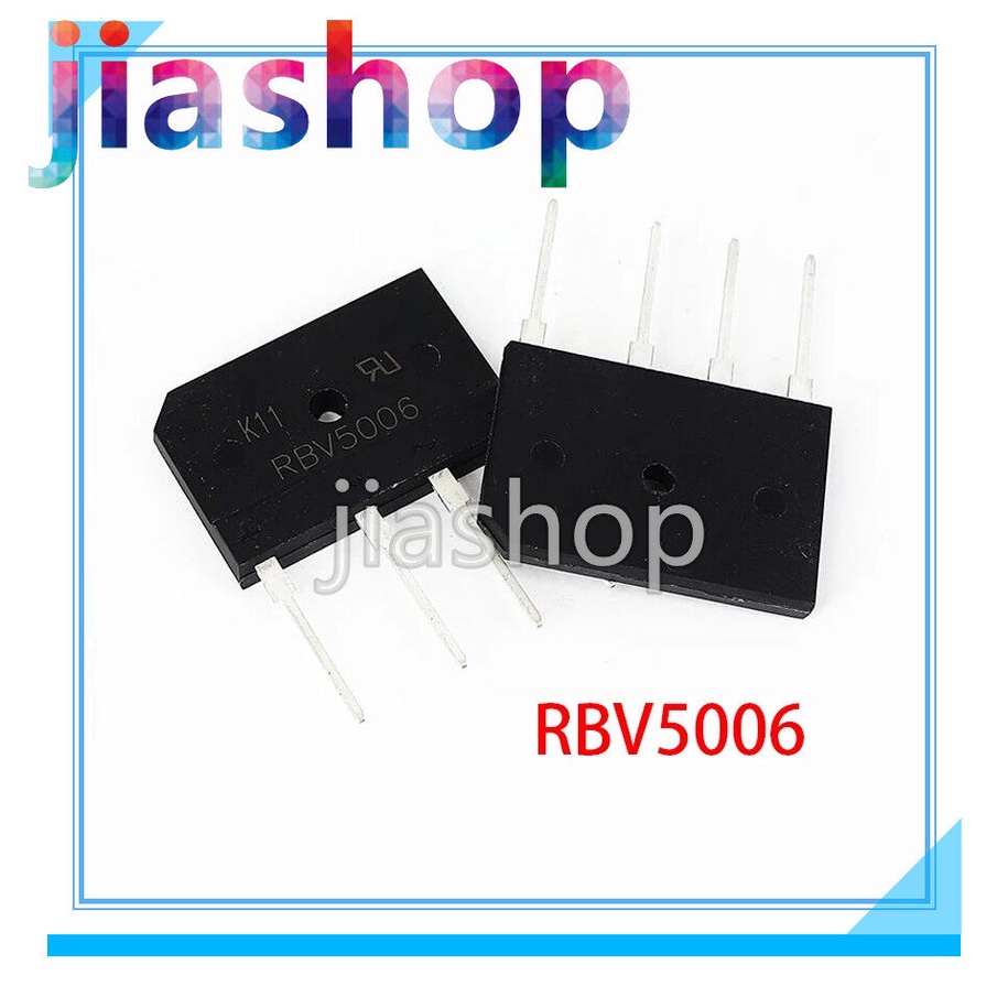 Cầu chỉnh lưu 5cps RBV5006 50A 600V RBV5002 RBV5006 PB5006 50A 600V