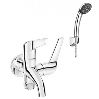 Vòi sen lạnh inax bfv-17-4c tay sen mạ