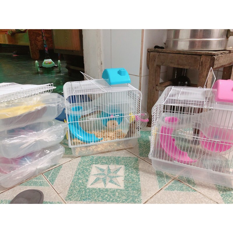 Lồng hamster hoàng tử size trung đế trong 27 x 21 x 30 cm