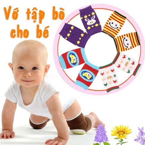 Tất vớ bịt đầu gối tập bò