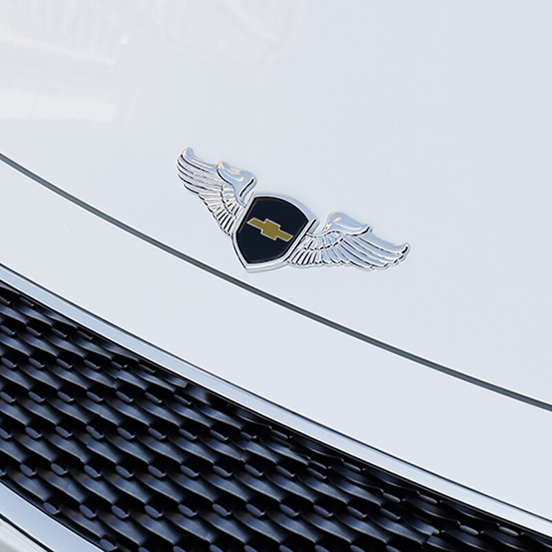 Miếng Dán Logo Kim Loại Cho Xe Chevrolet Aveo Cruze Malibu Trax