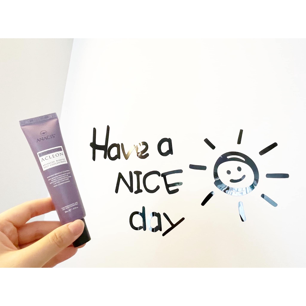 Gel Chấm Giảm Mụn Sưng, Viêm, Giảm Thâm Mụn ANACIS Acleon Advanced Blemish Spot Concentrate 30ml