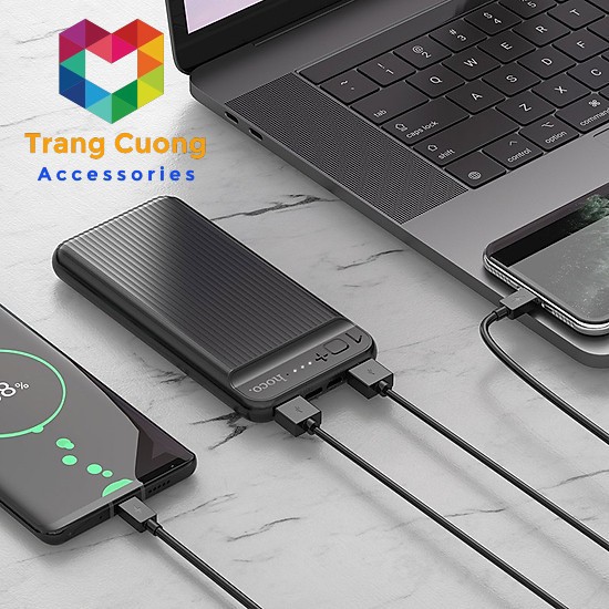 [CHÍNH HÃNG] Sạc Dự Phòng Hoco J52 Bản Nâng Cấp 10000mAh - Siêu Mỏng - HÀNG CHÍNH HÃNG