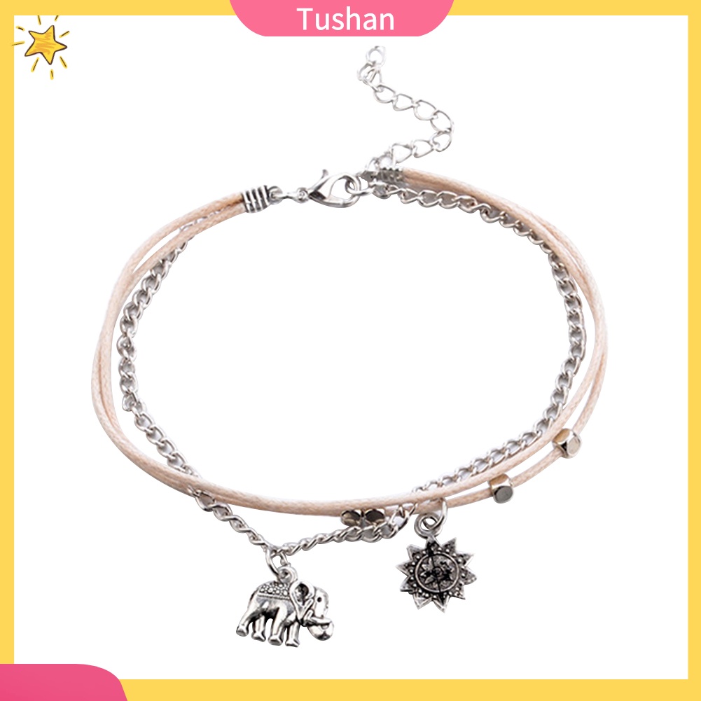 Lắc chân phong cách Bohemian thời trang cho nữ