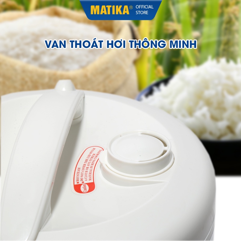 Nồi Cơm Điện MATIKA 1.8L MTK-RC1812