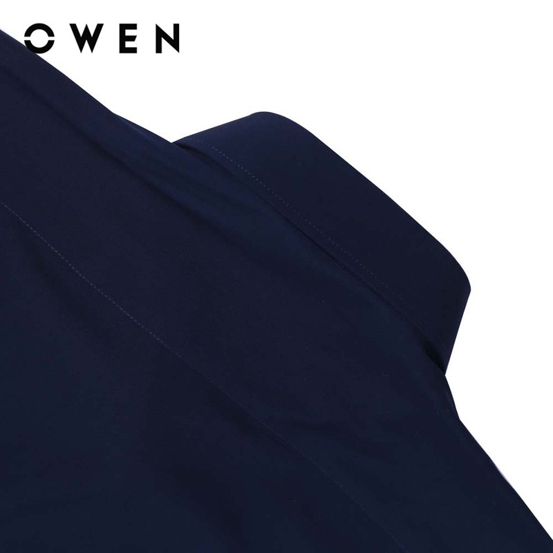 Áo sơ mi dài tay nam Owen Bamboo Regularfit màu xanh đen - AR23783D (MHR) | BigBuy360 - bigbuy360.vn