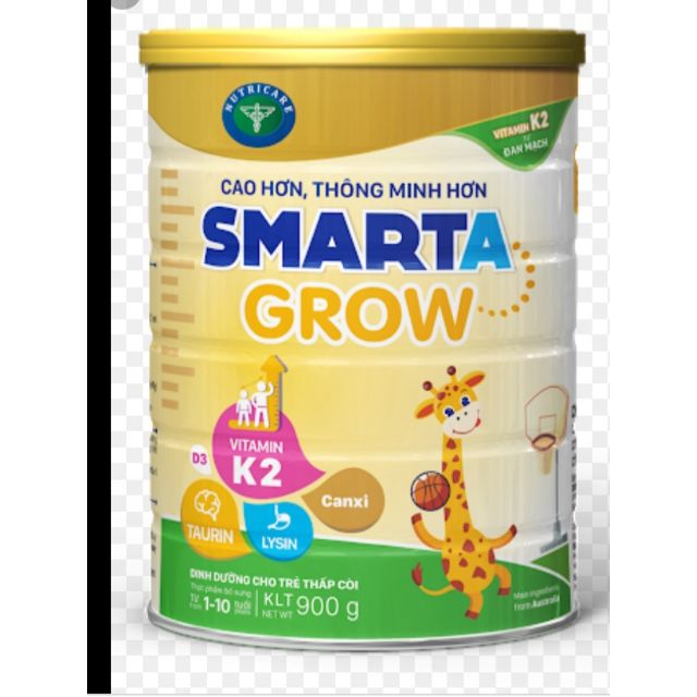 Tick diem Sữa Smarta Grow _Cao Hơn.Thông Minh Hơn 900g Dat Moi 2024