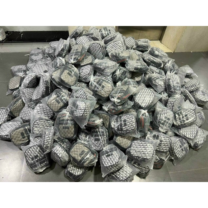 Túi Đeo Chéo Đựng Điện Thoại Nam Nữ Hoạ Tiết D.I.O.R, GD