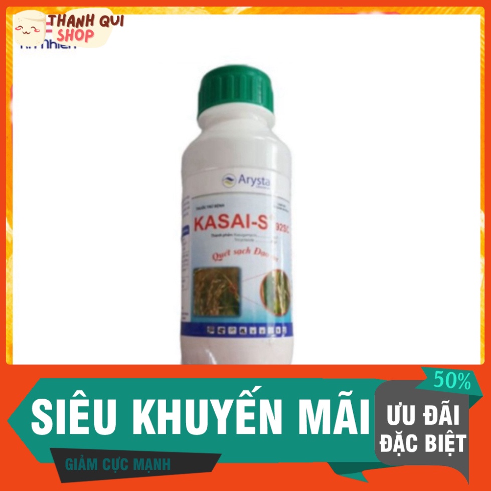 Nhập AFFINS20K [Giảm ngay 20K đơn từ 99K]KASAI-S đặc trị đạo ôn lá và đạo ôn cổ bông chai 500ml