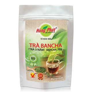 Trà bancha 3 năm hùng phát - tb3n - gói 80g - đạt chuẩn iso haccp