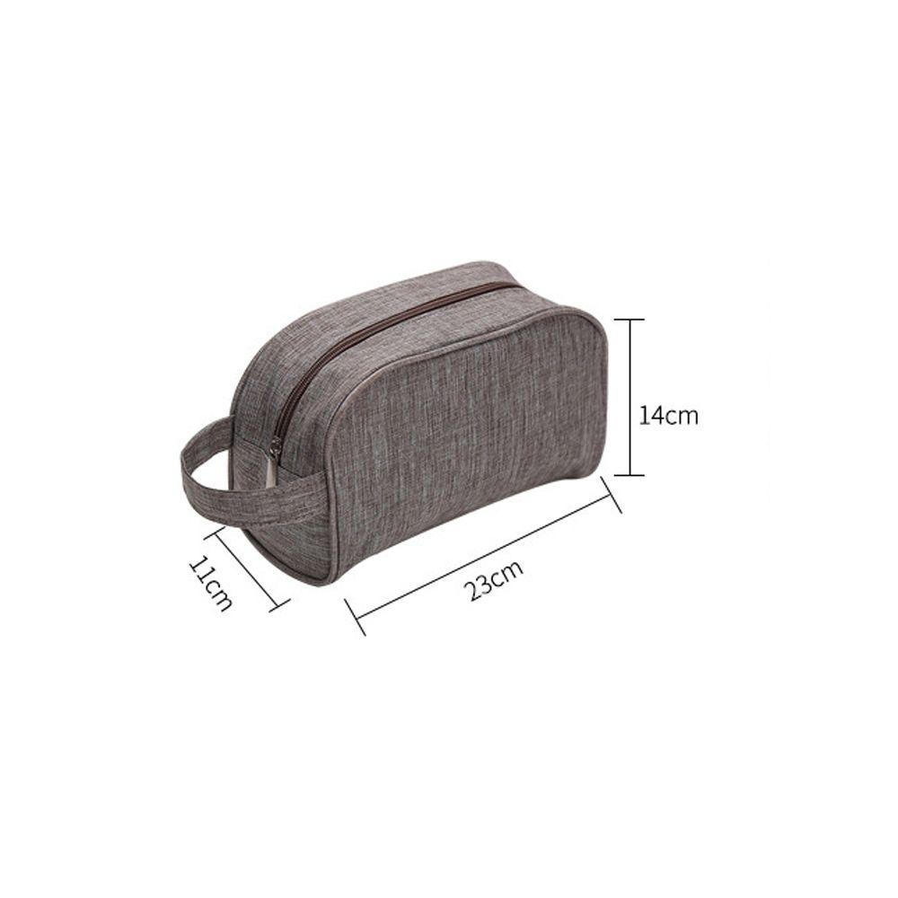 Túi Đựng Mỹ Phẩm Bằng Nylon Chống Thấm Nước Phong Cách Vintage Thời Trang Cho Nữ