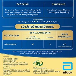 [Date 2.2025] Sữa bột Similac 5G lon số 2 Lon 900g