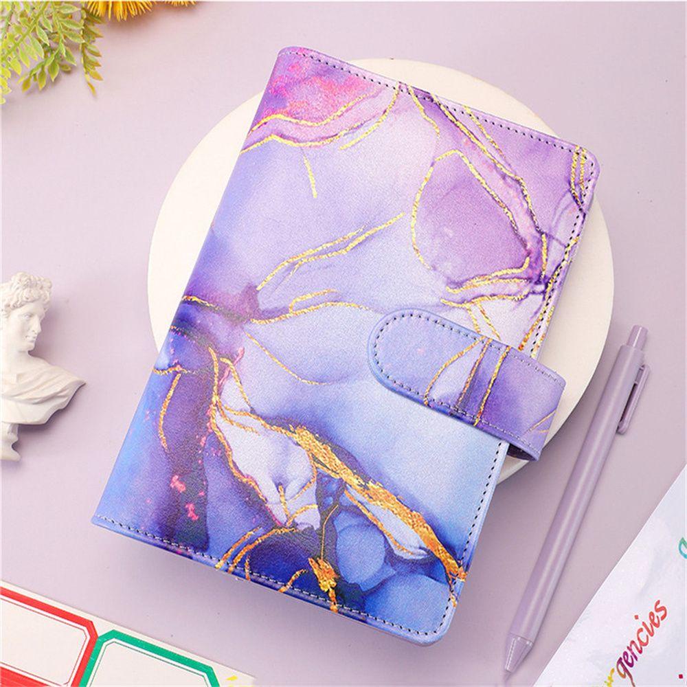 LLOYD Sổ Tay Khổ A6 Họa Tiết Vân Đá Cẩm Thạch Tiện Dụng Cho Văn Phòng / Trường Học