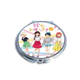 Gương Kanojo Okarishimasu DỊCH VỤ THUÊ BẠN GÁI anime chibi gương bỏ túi cầm tay 2 mặt dễ thương tiện lợi - Gương | NoiThatRuby.com
